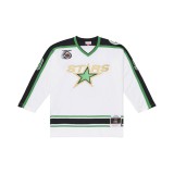 Minnesota North Stars tricou de hochei NHL Mike Modano #9 1991 Power Play White Jersey - L