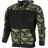 Jacheta Hanorac Cu Gluga Si Fermoar / Camuflaj - S