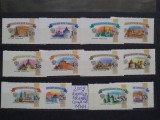 2009-Rusia-Kremlin-serie completa-Mi=28$-MNH, Nestampilat