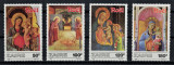 Timbre Zair 1987, Serie Completa MNH, Picturi Religioase, Colectie