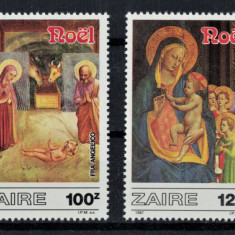 ZAIR 1987 - Picturi religioase / serie completa MNH