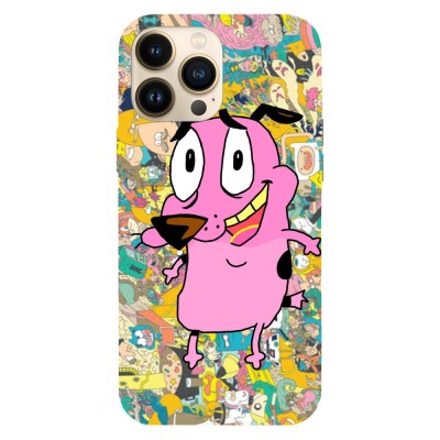 Husa compatibila cu Apple iPhone 13 model Courage doodling, Silicon, TPU, Viceversa foto