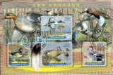Mali 2022: Pasari de Apa - Set Complet Colita + Bloc, Timbre Straine, Tematica Fauna, Colectie, Stampilat