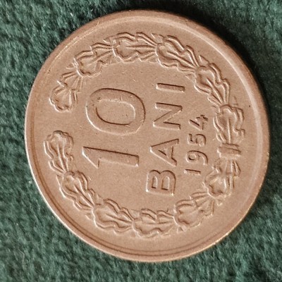 10 bani 1954 foto