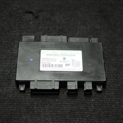 Unitate de control scaun dreapta față MERCEDES-BENZ M W164 2005 OEM: A2118705026 1756242 foto