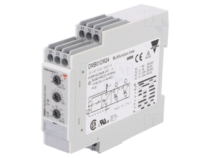Timer digital programabil 0,1s-100h SPDT