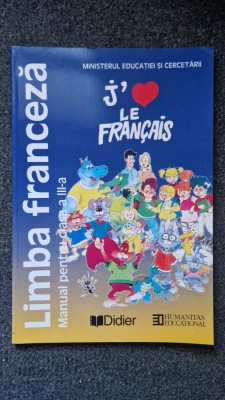 LIMBA FRANCEZA MANUAL PENTRU CLASA A III-A - Apostoiu, Popa foto