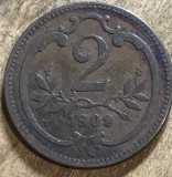 MNDSTR AUT23 Austro-Ungaria 2 hellar 1909