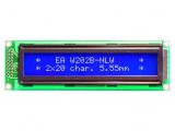 Afișaj LCD Alfanumeric 20x2 Albastru 116x37mm