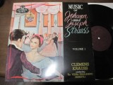 Vinil #LP "Japan Press" Clemens Krauss Conducting The Vienna Philharmonic Orchestra* &lrm;&ndash; Music Of Johann And Joseph Strauss - Volume 1 (VG)