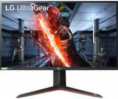 Monitor Gaming LED IPS LG 27&amp;quot;, QHD, 144Hz HDR10, 1ms, 27GN850 foto