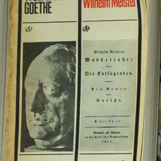 J W Goethe - Anii de ucenicie ai lui Wilhelm Meister