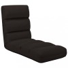 VidaXL Scaun de podea pliabil, maro, piele ecologică 325247