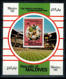 Maldives 1986 - Campionatul Mondial de fotbal, colita neuzata