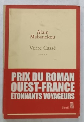 VERRE CASSE , roman par ALAIN MABANCKOU , 2005 foto
