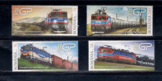 ROMANIA 2019 - 20 ANI GRAMPET GRUP - LOCOMOTIVE , MNH - LP 2236 foto