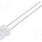 Dioda LED 5mm, verde, plat, 2.6...3.6V, LUCKYLIGHT - LL-504PGC1E-G5-2B