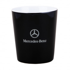 Cana ceramica Mercedes Benz, 400 ml, Negru foto