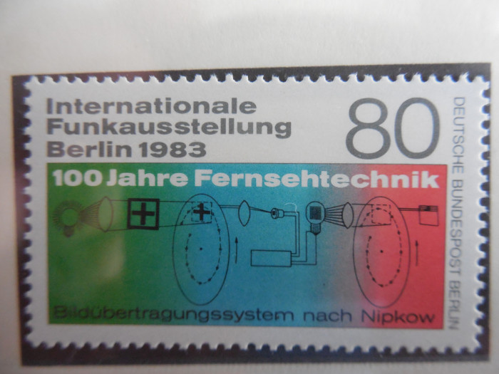 Serie timbre nestampilate Germania Berlin Vest MNH Berlin West