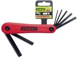 STANLEY. Set 7 imbusuri pliabile 2.5 - 10 mm