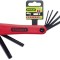 STANLEY. Set 7 imbusuri pliabile 2.5 - 10 mm