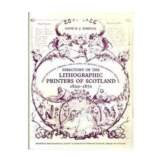 Directory of the Lithographic Printers of Scotland