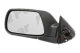 Oglinda exterioara Jeep Grand Cherokee (Wh), 01.2005-07.2010, partea Stanga, culoare sticla crom, sticla plana, cu carcasa neagra, cu incalzire, ajus