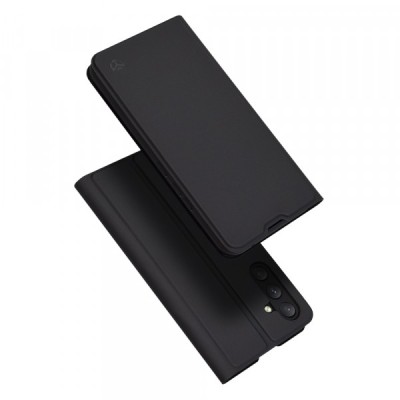 Husa pentru Samsung Galaxy A54 A546, Techsuit, Magskin Book, Neagra foto