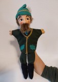 Marioneta Vanator, calitate deosebita, jucarie vintage Germania