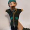 Marioneta Vanator, calitate deosebita, jucarie vintage Germania