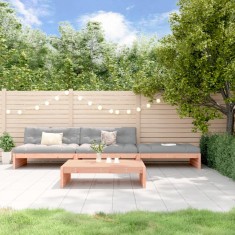 vidaXL Set mobilier de grădină cu perne, 4 piese, lemn masiv douglas 3186142