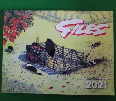Giles - The collection 2021 - 160 pagini caricaturi cu explicații, 28/21 cm foto