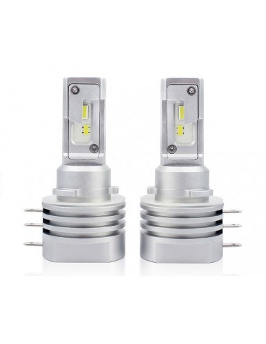 Set 2 leduri H15 ALL IN ONE pentru far auto 20W, 12V, 3200 Lumeni