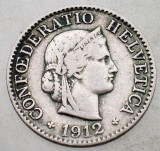 1.318 ELVETIA 5 RAPPEN 1912 B