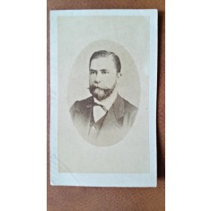 Fotografie pe carton, Serdarul Alecu Mortzun, secolul XIX