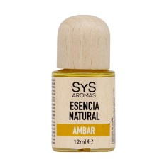 Esenta naturala (ulei) aromaterapie SyS Aromas, Ambra 12 ml