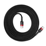Cumpara ieftin Cablu USB-C la USB-C Baseus Cafule 60W 2metri