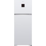 Frigider cu doua usi Tesla RD4650FTE, 465 L, H 185cm, Clasa E, Total No Frost, Display extern, Alb