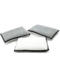 Set 3 Bureti abraziv curatare interior EWOCAR Scrub Sponge