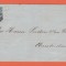 AMS - SCRISOARE, PRIMUL TIMBRU, 5 CENT, 1855, OLANDA, STAMPILAT