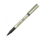 Roller Uni-ball DeLuxe UB-177, 0. 7mm, corp auriu, detalii in culoarea scrisului negru
