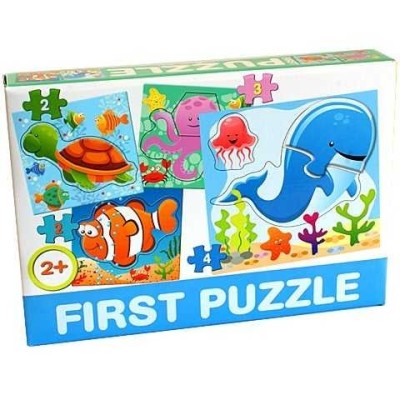 Puzzle animale de mare - D.Toys foto