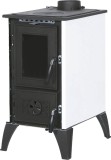 Soba pe lemne Strend Pro IGLO 806, 9 kW, fonta, alba, evacuare &Oslash;120