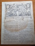 albina carpatilor 18 august 1877-anul 1,nr.1 al revistei,costache negri,armata