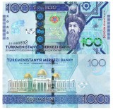 Turkmenistan 100 Manat 2020 Comemorativa P-47 UNC