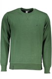 Cumpara ieftin Bluza barbati cu maneca lunga si imprimeu cu logo verde inchis (Marime: 2XL), U.S. GRAND POLO EQUIPMENT &amp; APPAREL