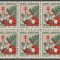 1930 SUA - Bloc de10 vignete de Craciun + Campanie Anti Tuberculoza, TBC