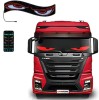 Panou afisaj Matrix LED BZRSH, flexibil, display RGB, 595x120 mm, devil eyes, ochi camion, ceas, mesaje personalizate, control aplicatie si telecomand