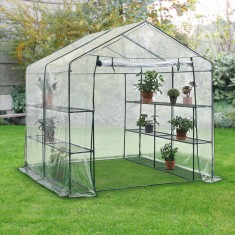 Solar gradina Grunau&nbsp;200 x 200 x 220 cm PVC [en.casa] HausGarden Leisure