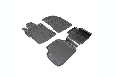 SET COVORASE AUTO CAUCIUC FIT HONDA CIVIC VIII FD1 (2006-2012) (4 PORTIERE) - 5 PCS foto